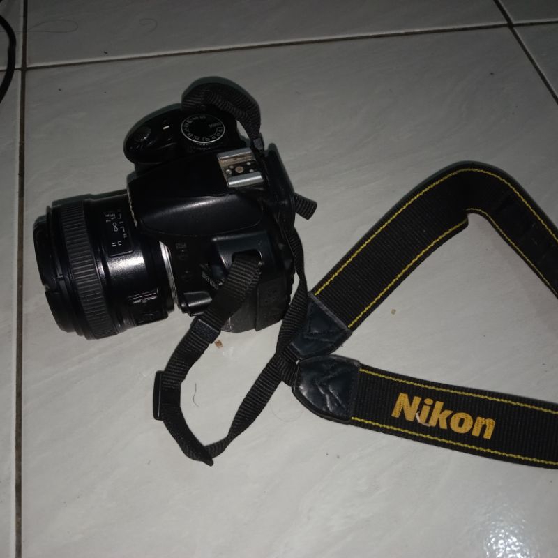 Kamera Nikon D3100 Lensa 2 kit+fix Bekas Mulus