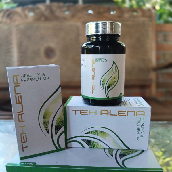 

TEH ALENA [TEH HITAM] UNTUK DIET DAN CEGAH PENYAKIT KEMASAN BARU