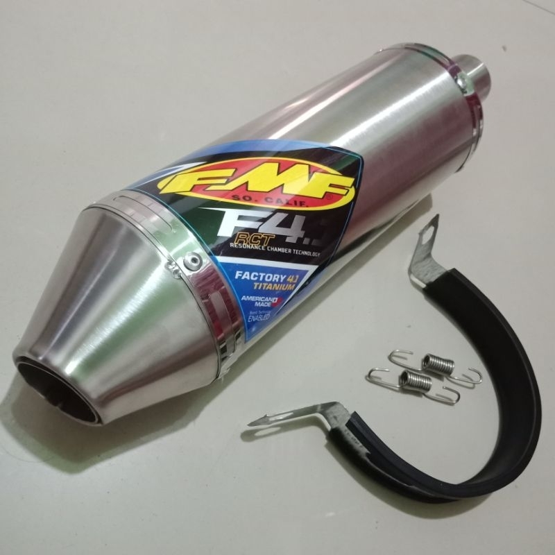 Knalpot Racing FMF inlet 38mm Slincer Only
