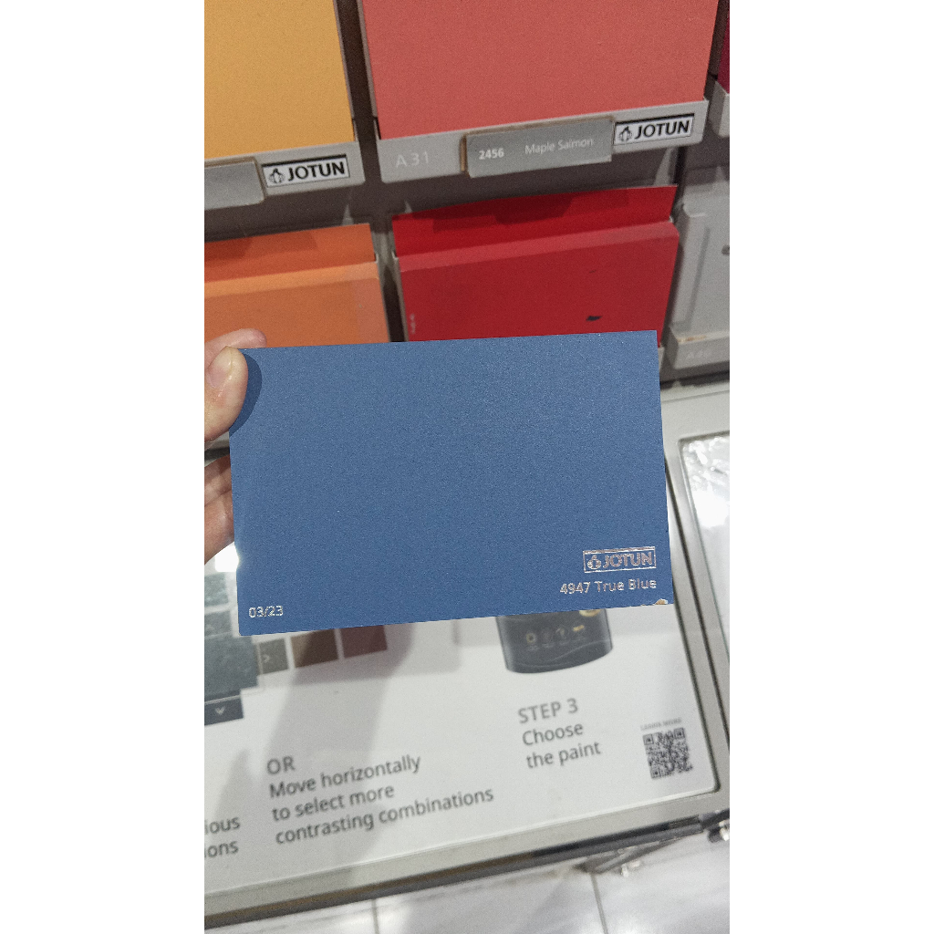 JOTUN JOTASHIELD ULTRA CLEAN 4947-True Blue 20 LT / 28 KG CAT TEMBOK LUAR CAT TEMBOK EXTERIOR