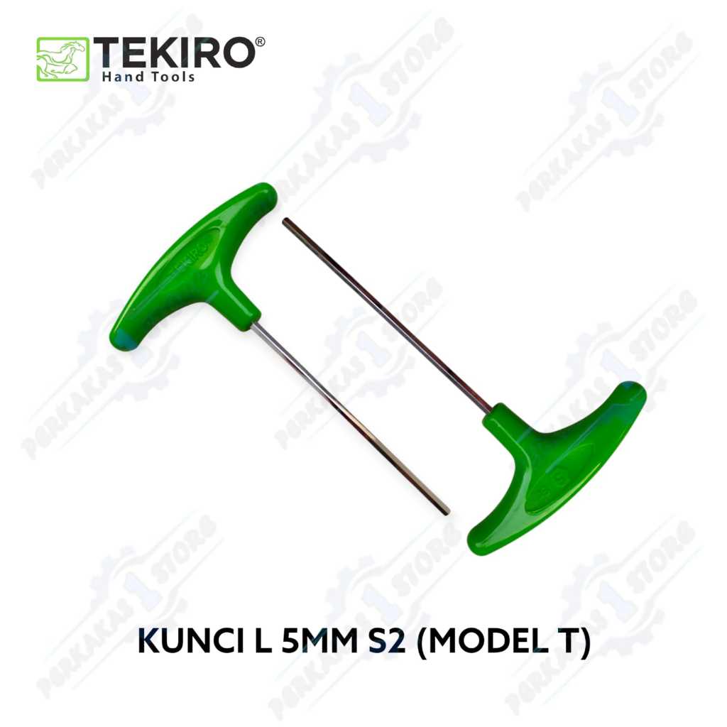 TEKIRO Kunci L Model T 5mm T Handle Hex Wrench - Kunci L Panjang - T TYPE Kunci L 5 Mm