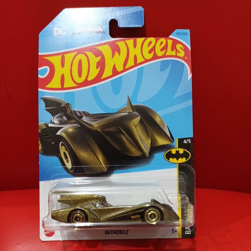 HOT WHEELS ORIGINAL HOT WHEELS BATMOBILE GOLD