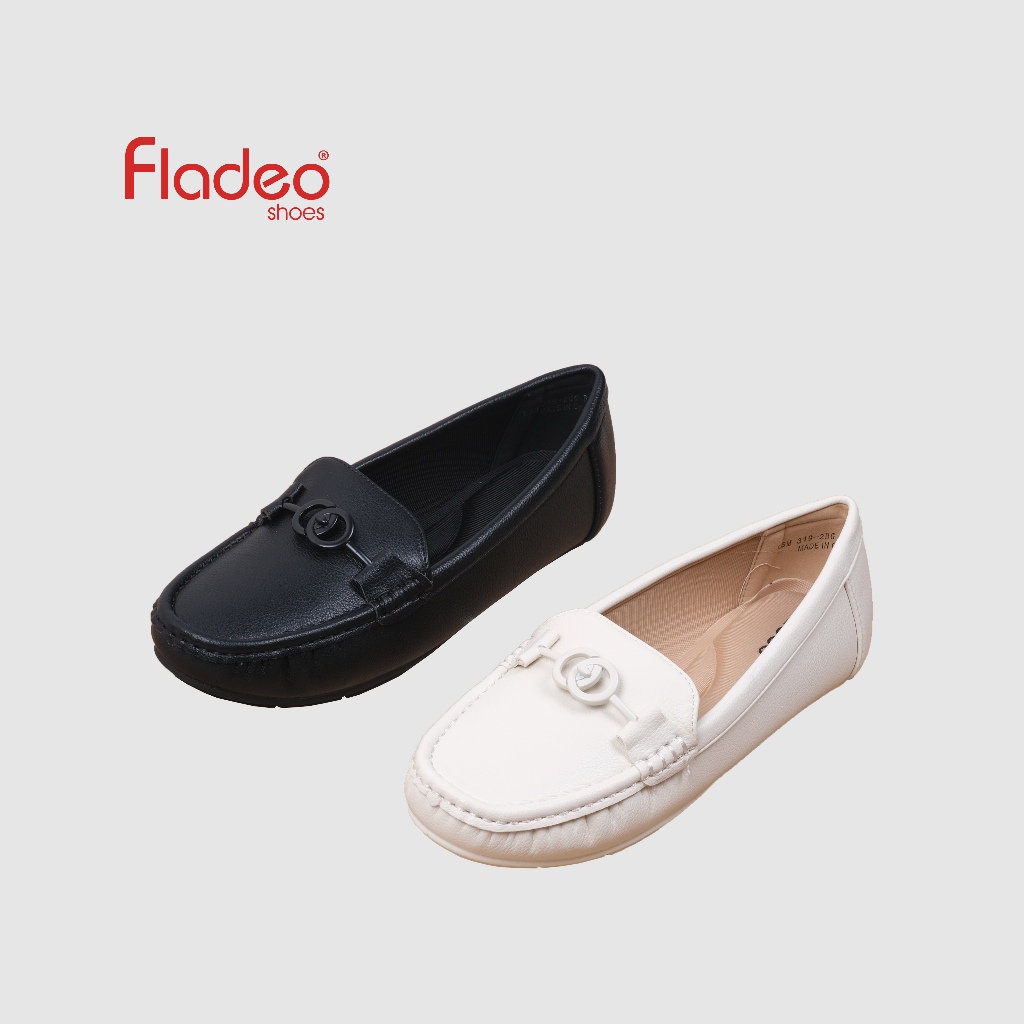 Fladeo J24/LSM319-2BG/Sepatu Moccasin Slip On Wanita [ Moccasin Shoes ]