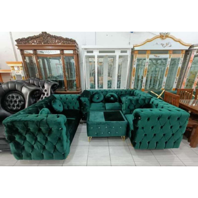 Sofa mewah-Sofa elegan-Sofa retro.