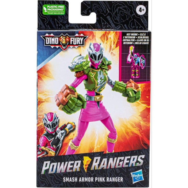 Power Rangers Dino Fury Smash Armor Pink Ranger