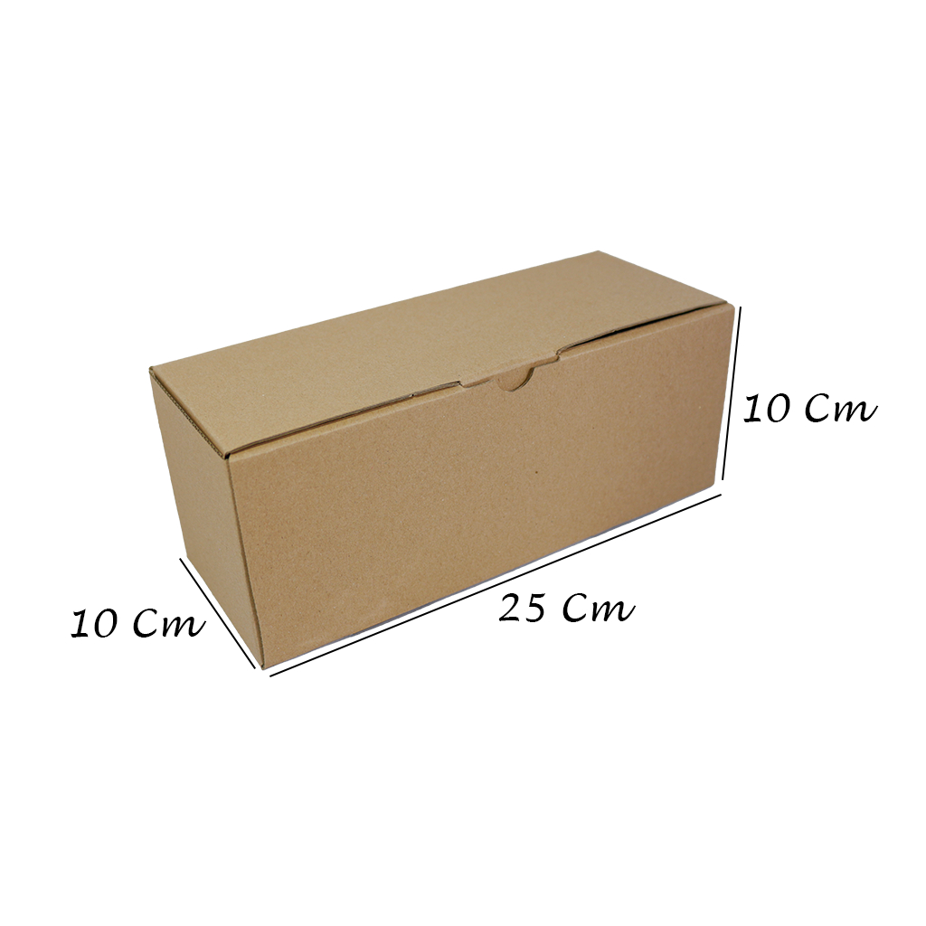 

Kardus karton model lock atas uk. 25x10x10 cm...Die Cut untuk kotak Aksesoris