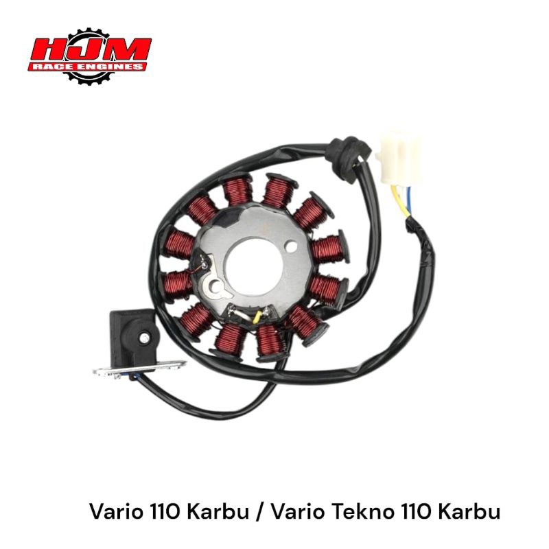 Spul Spol Magnet Komplit Vario 110 Karbu / Vario Tekno 110 Karbu