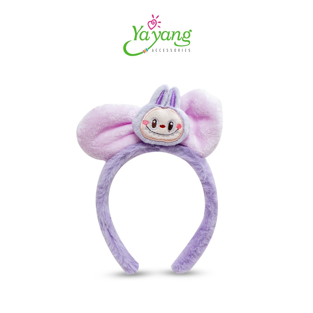 Yayang Bando Bandana Anak Karakter Labubu - Aksesoris Fashion Rambut Anak Lucu - NAN0204