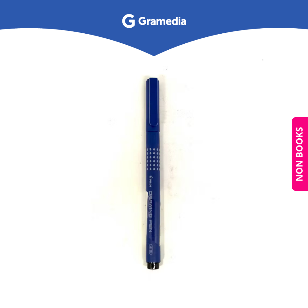 

Gramedia Depok - Pilot Pulpen Menggambar Drawing Pen 0.2 Black / Hitam