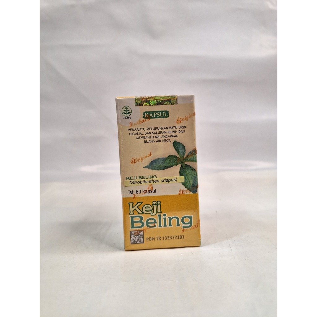 

Kapsul Keji Beling | Tanaman yang dapat mengobati Batu Ginjal dan meluruhkan batu urin