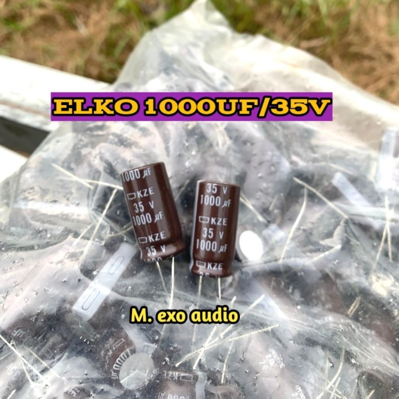 ELCO/ELKO 1000UF 35V ORIGINAL