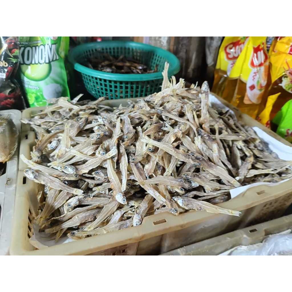 

IKAN ASIN / MACO BADA BESAR DAN KECIL 100GR, 250GR DAN 500GR ASLI BUKITTINGGI