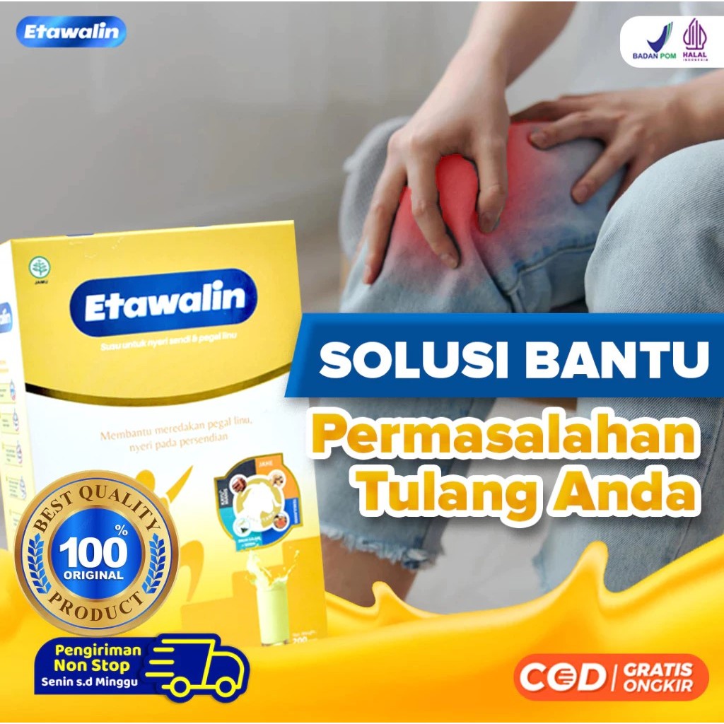 

( Terlaris )⭐⭐⭐⭐⭐ Susu Etawalin Original Atasi Nyeri Lutut dan Sendi Asam Urat Rematik