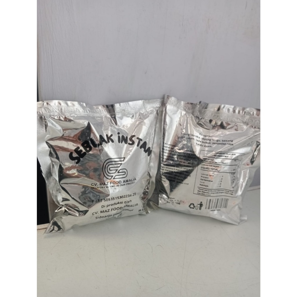 

SEBLAK INSTAN HOME MADE MAZFOOD 80GRAM