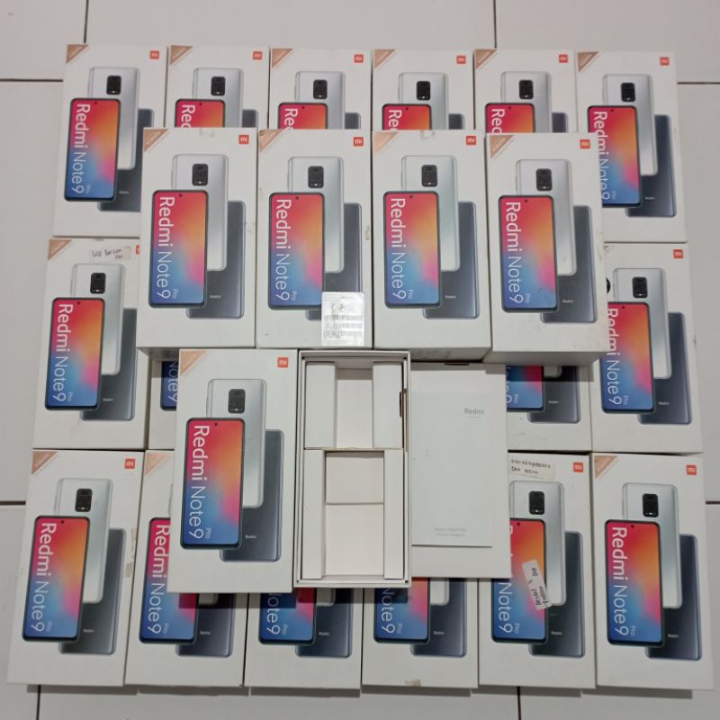 Dus Box Xiaomi Redmi Note 9 Pro Original Bawaan