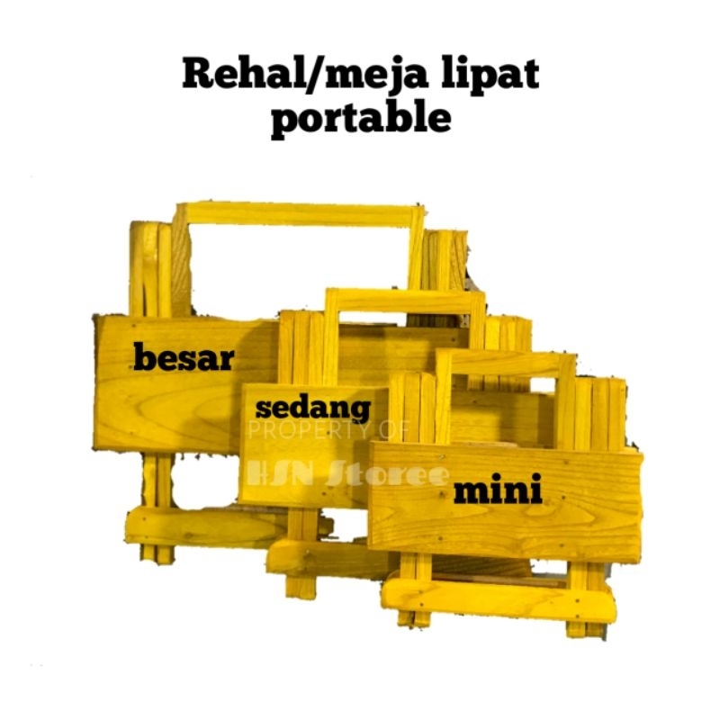 REHAL LIPAT MEJA LIPAT PORTABLE