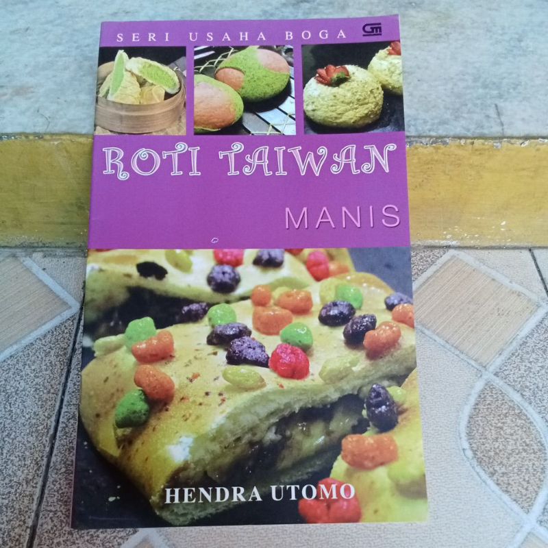 Buku Masakan - Roti Taiwan Manis