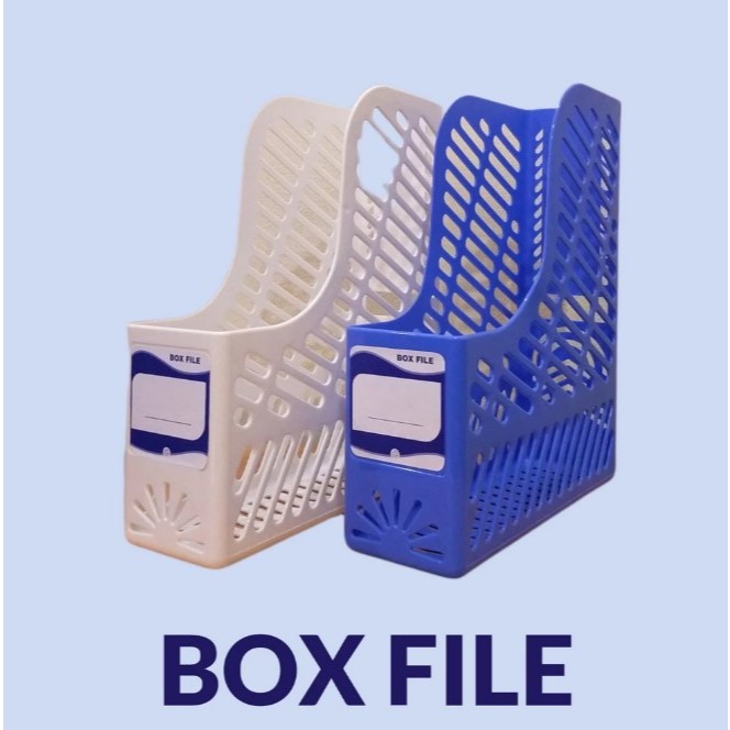 

Box File Premium Tebal Bahan Plastik PVC Tebal Kotak Penyimpanan Dokumen Folder Peralatan Kantoran