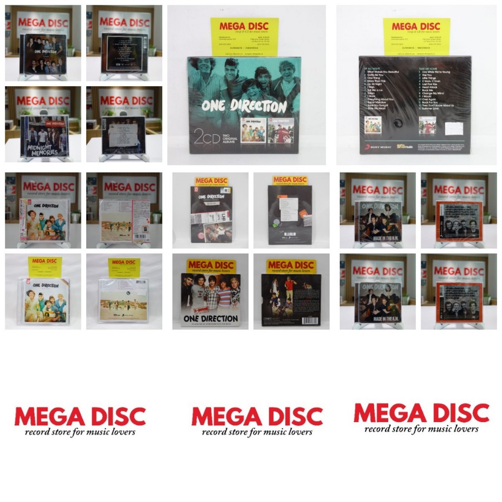 CD One Direction Album Audio Music - Cek Varian / Barcode