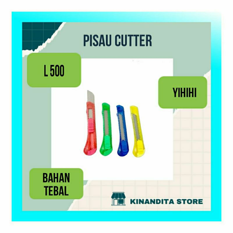 

Cutter Plastik Besar / Pisau Cutter Besar Murah Bagus