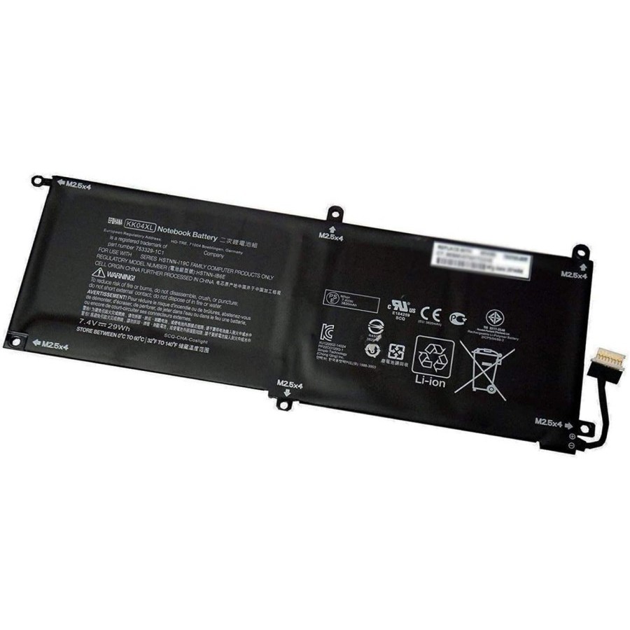 Baterai KK04XL HP Elite x2 1011 G1 Pro x2 612 G1 Series HSTNN-IB6E