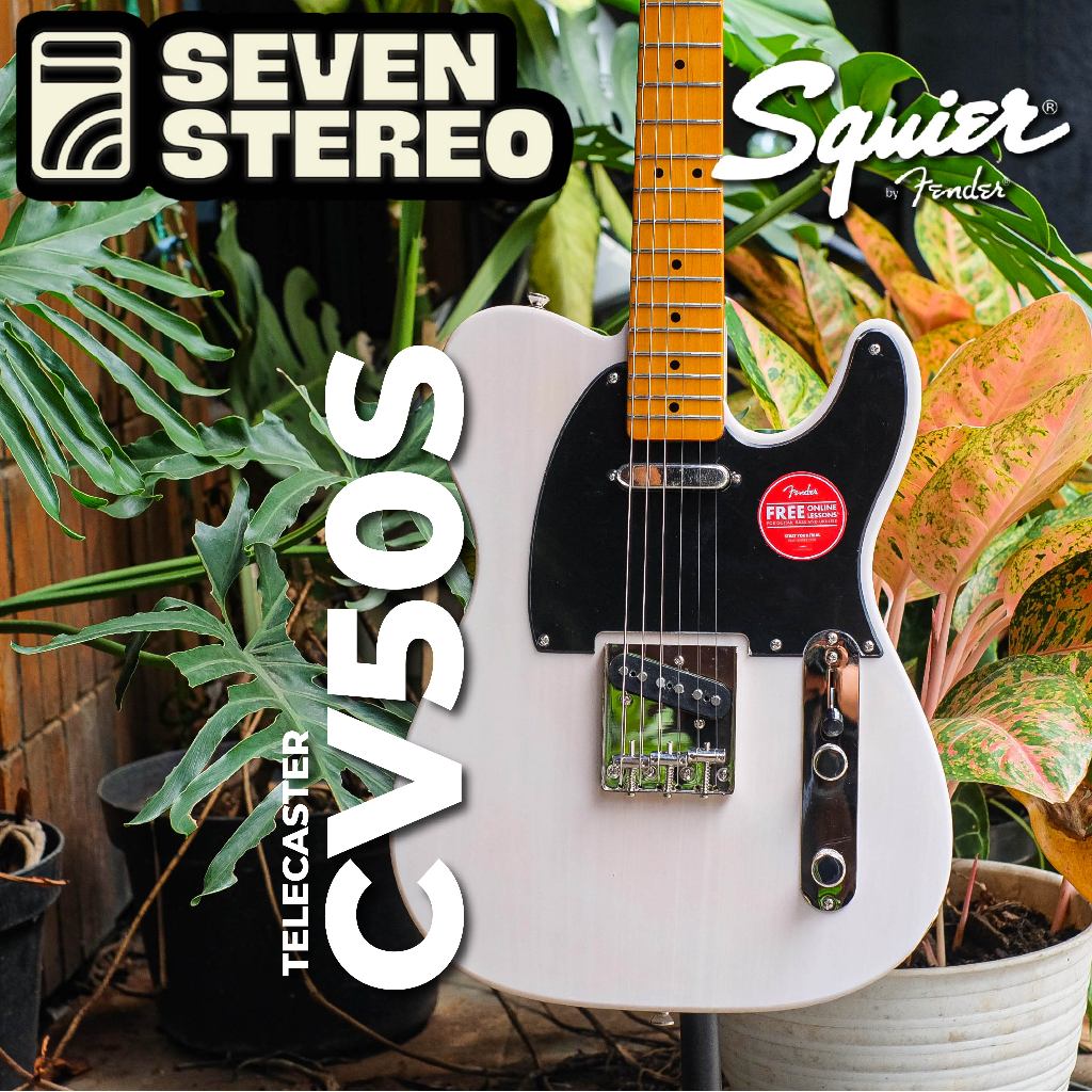 Squier Classic Vibe 50s Telecaster Maple FB Vintage Blonde