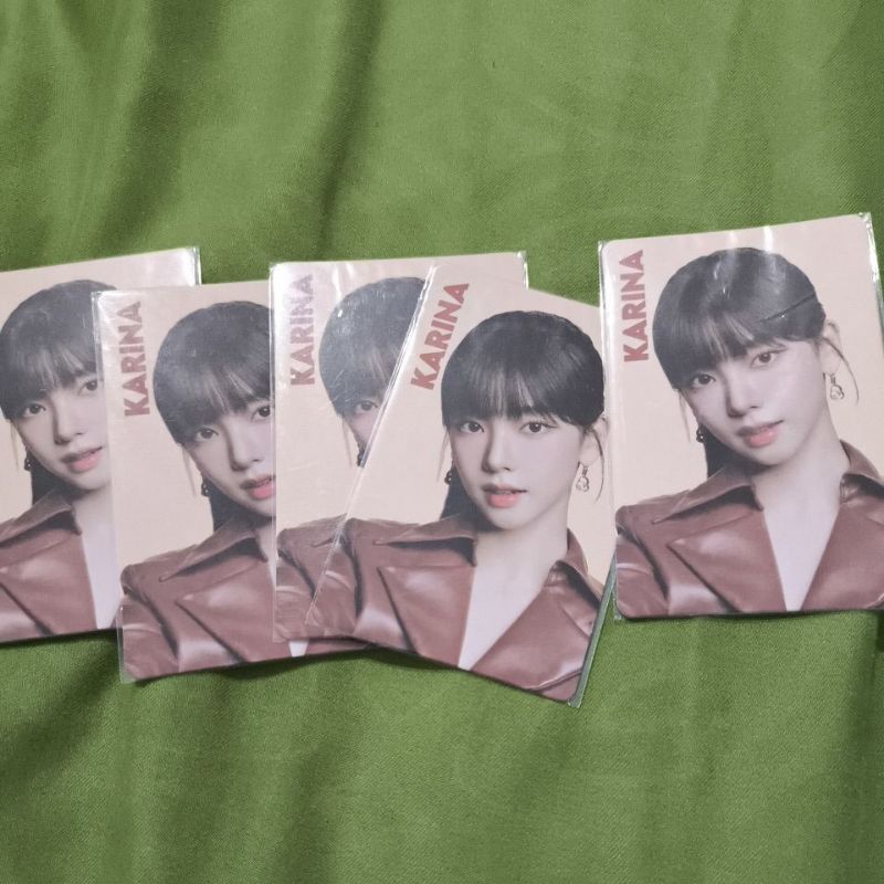 photocard aespa murah nabati x aespa