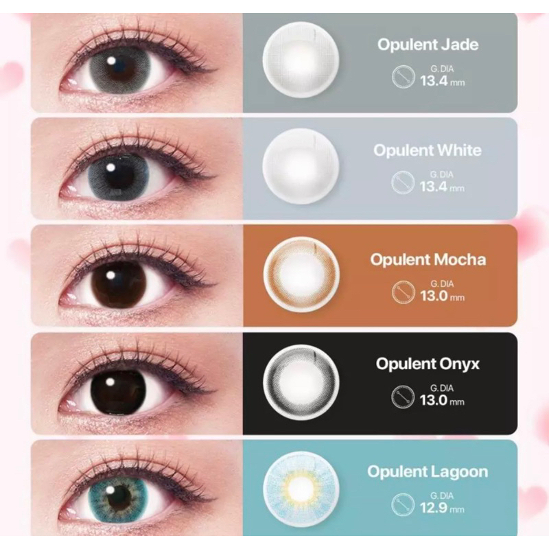 SOFTLENS LUVUBBLE OPULENT GRAFIC  DIAMETER 12,9 - 13,4 MM || NATURAL NORMAL BY CTK SOFTLENS