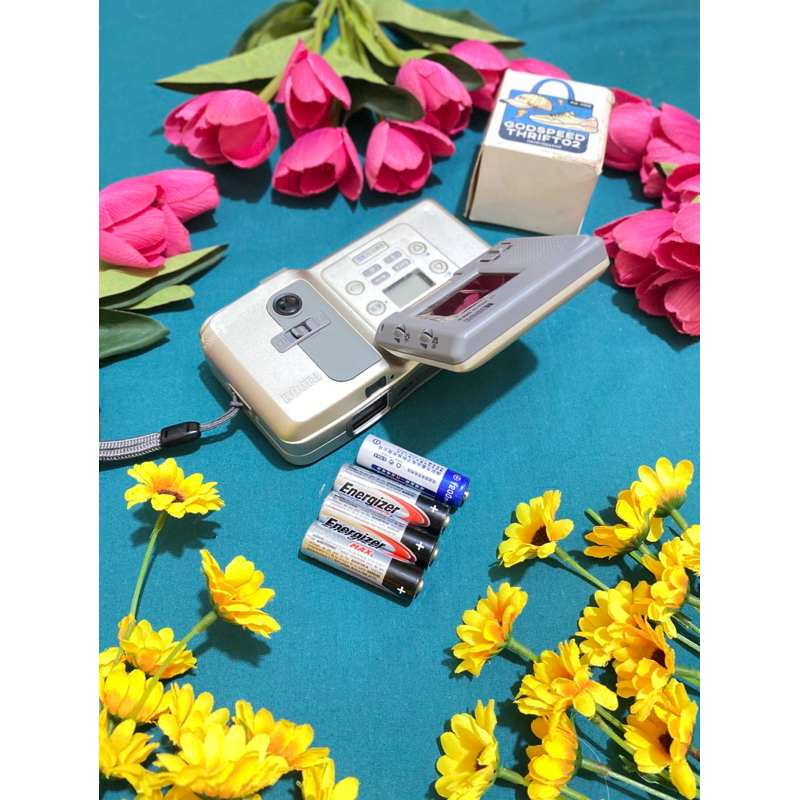 Camera Digital Vintage Ricoh Digital Camera DC-2 Rose Gold series 0.41 MegaPixels (1996)
