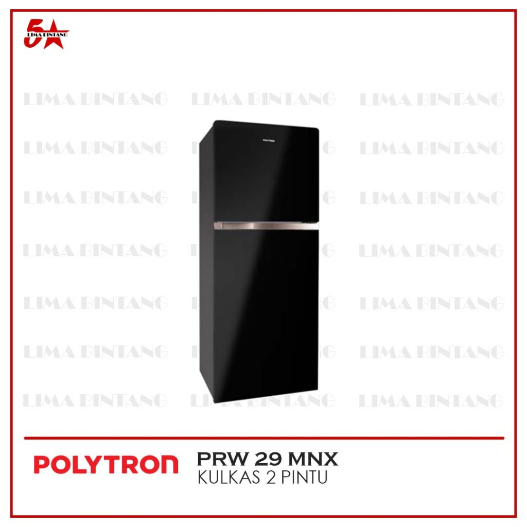 KULKAS 2 PINTU 260 L POLYTRON PRW-29MNX