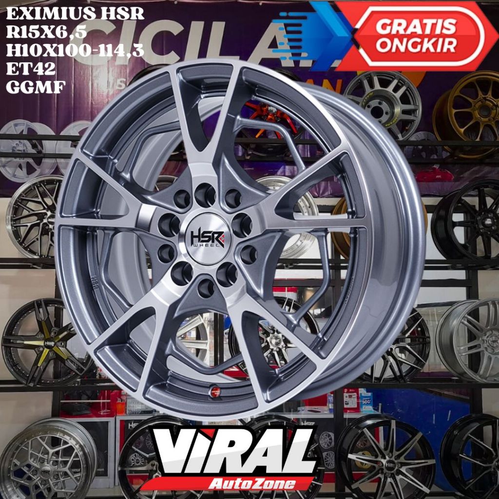 Velg Mobil XENIA NEW , AVANZA NEW , SIENTA , GRANMAX , HSR EXIMIUS RING 15 R15