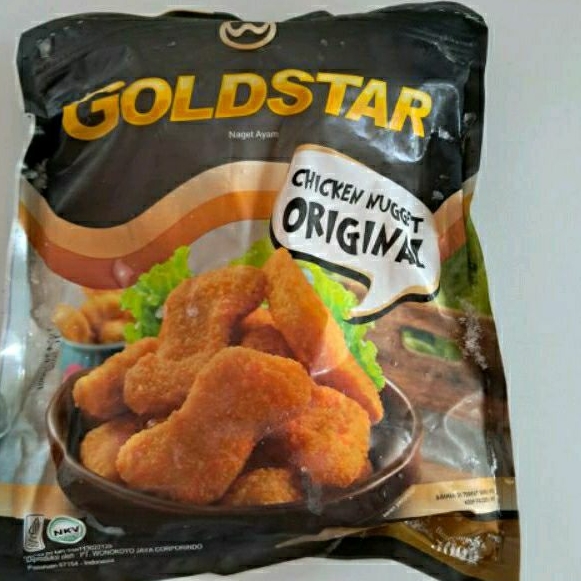 

Goldstar chiken nugget Original 500gr