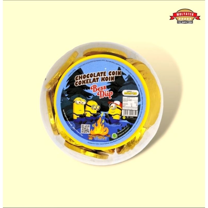 

Minion coklat koin//coklat dolar/coklat jadul/coklat dollar