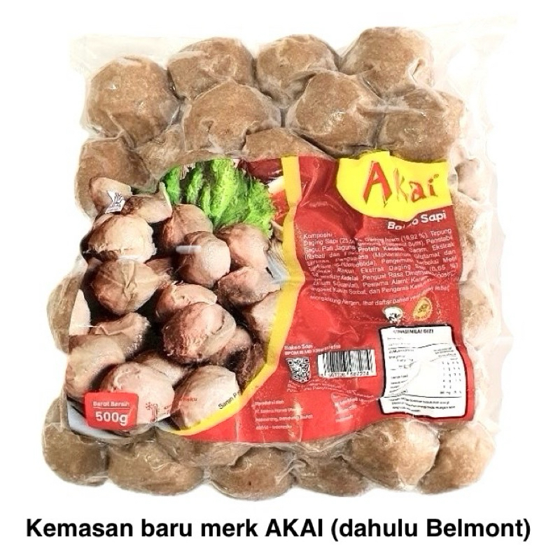 

Akai Belmont Bakso Sapi 500g