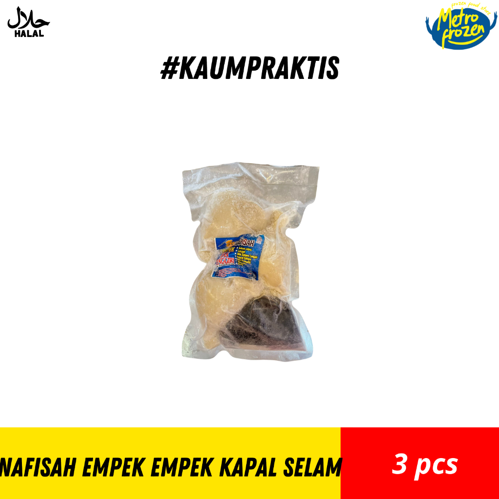 

NAFISAH Empek-Empek Kapal Selam 3pcs
