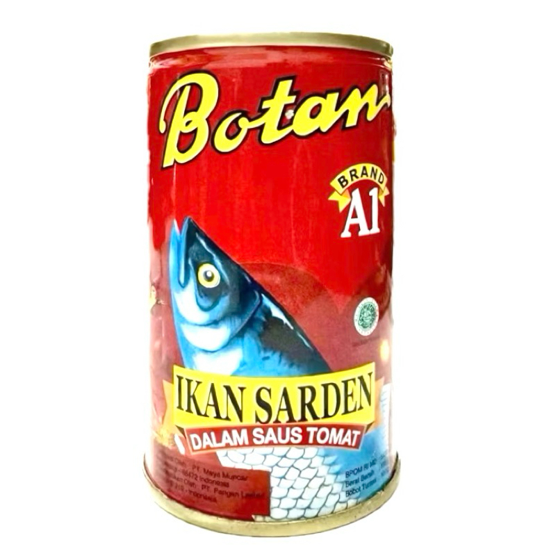 

Botan Sardines Sarden dalam Saus Tomat 155g