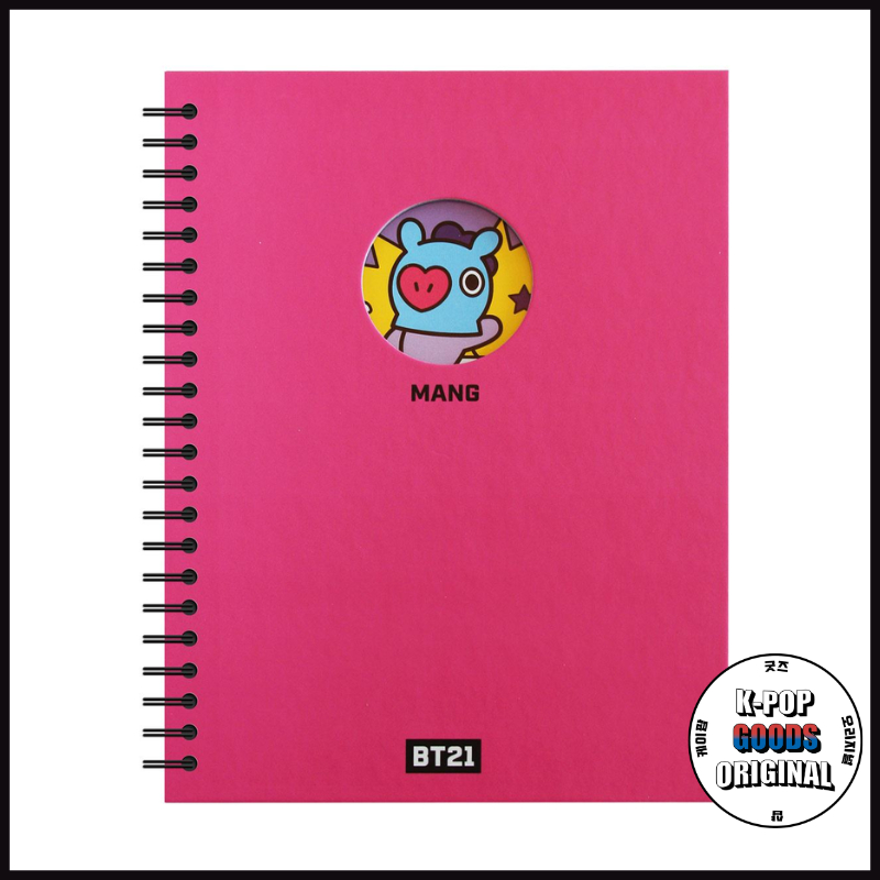 

BT21 Bbaeggom Notebook Mang