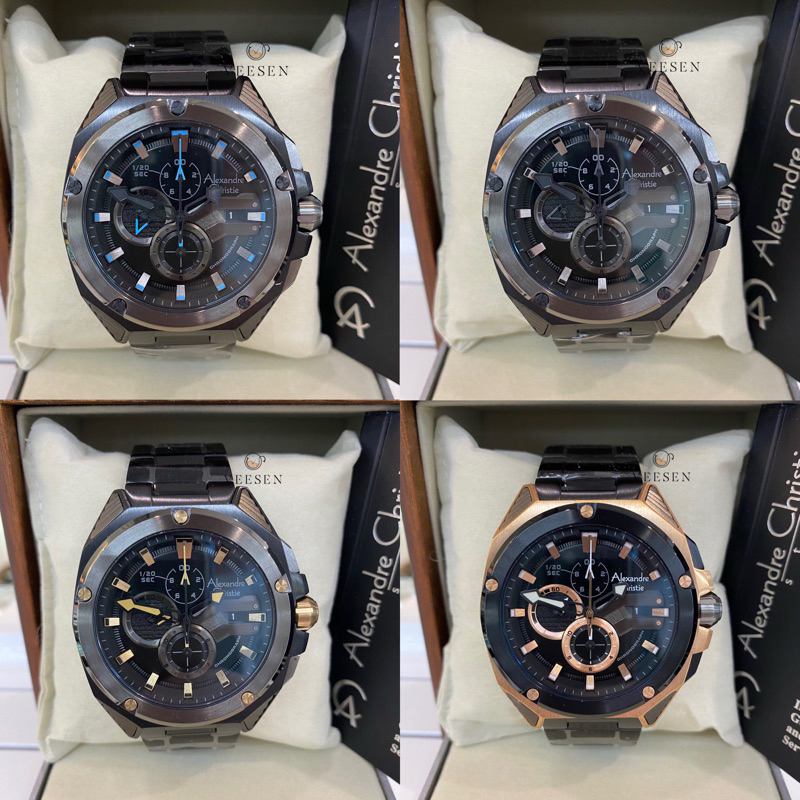 Jam Tangan Alexandre Christie AC 6624 Original Pria