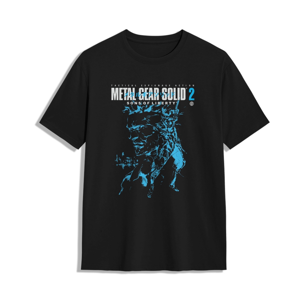 Kaos Tshirt Game Metal Gear Solid 2