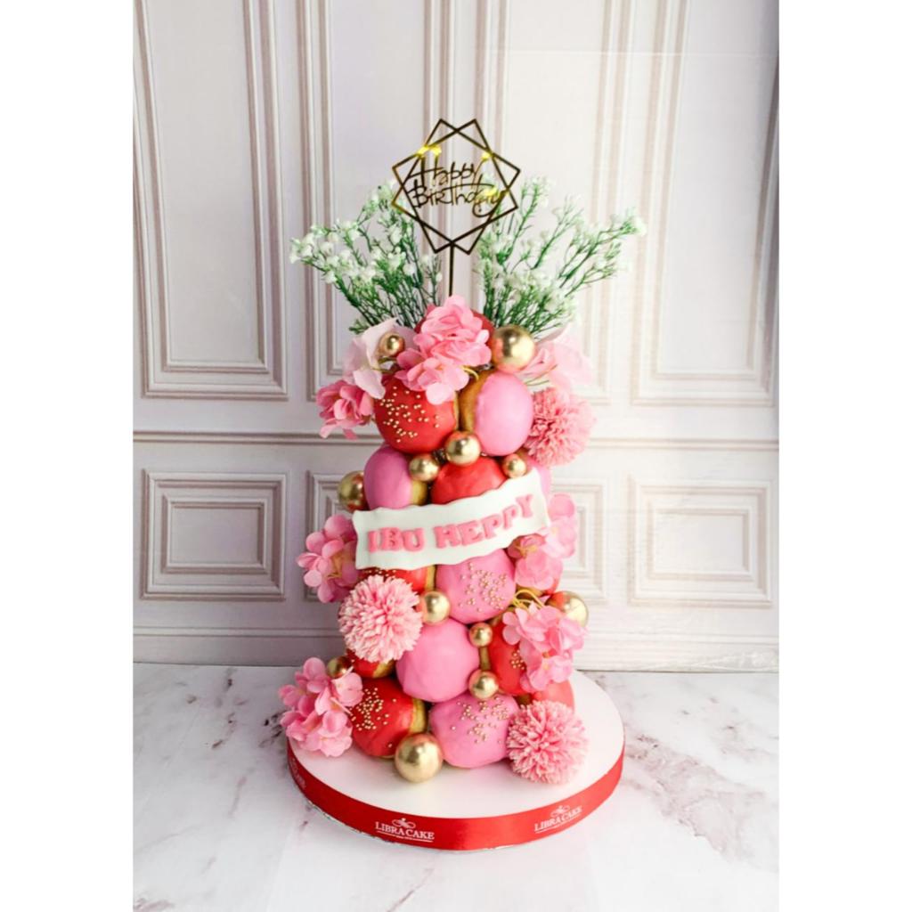 

Donat/donat Ulang Tahun/Donat tema Flower/Donat Jakarta