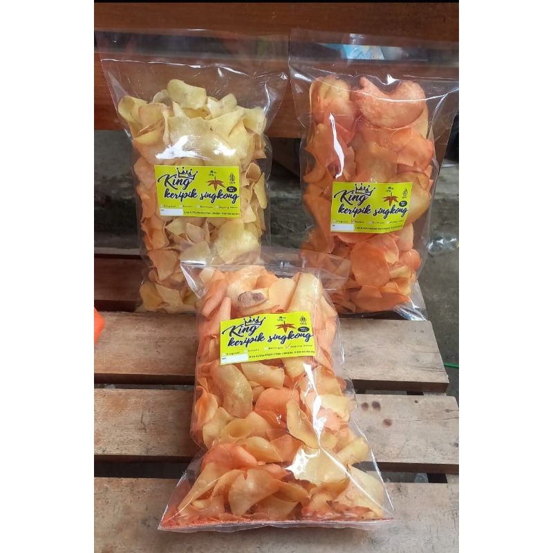 

KERIPIK SINGKONG 250GR/ori/jagung/balado