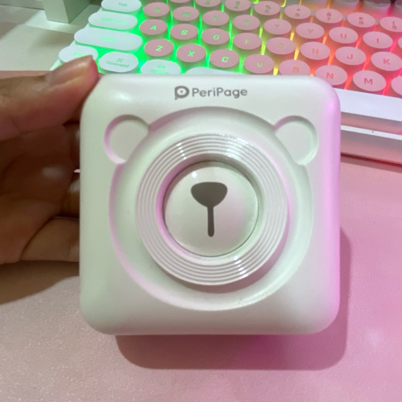 PRELOVED Peripage A6 Second Bonus 3 Roll Sticker Paper + Silicone Case -  Printer Alamat Olshop Labe