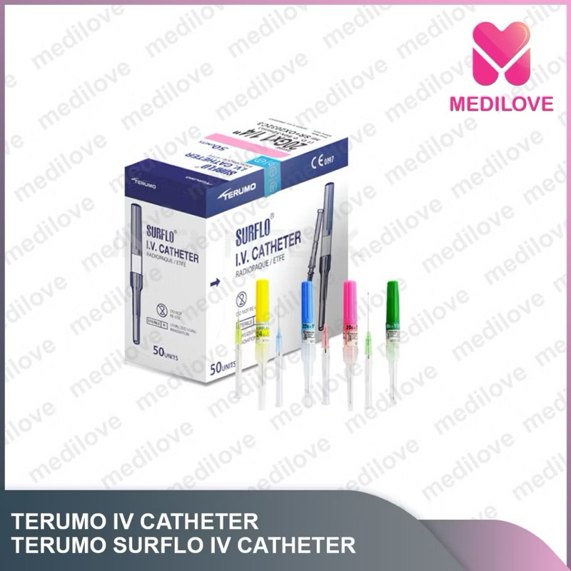 Terumo Surflo Catheter / Abbocath IV catheter / Surflo IV catheter 24G