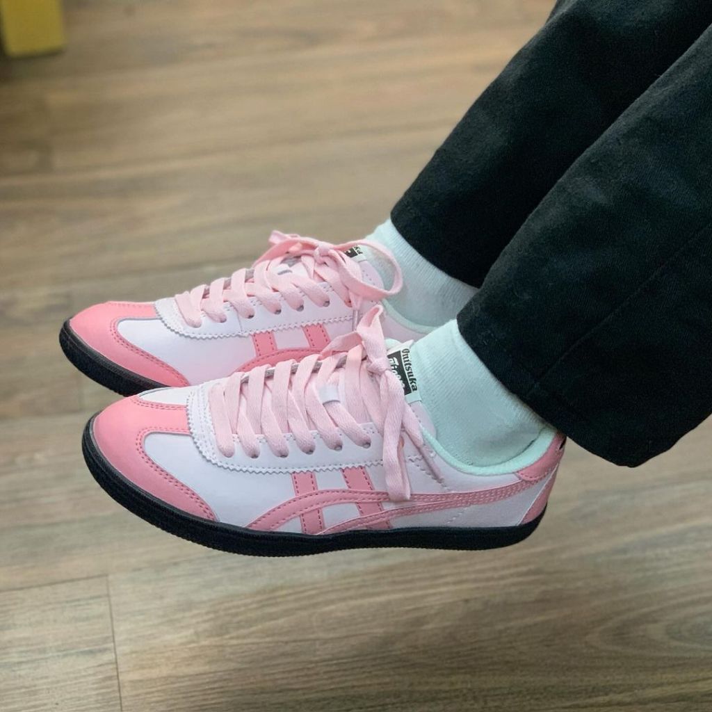 ONITSUKA TIGER TOKUTEN PINK GUM /SEPATU SNEAKERS WANITA