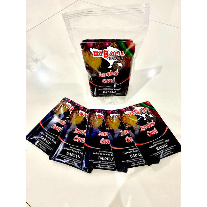 

Sambal Cumi Babalu Sachet
