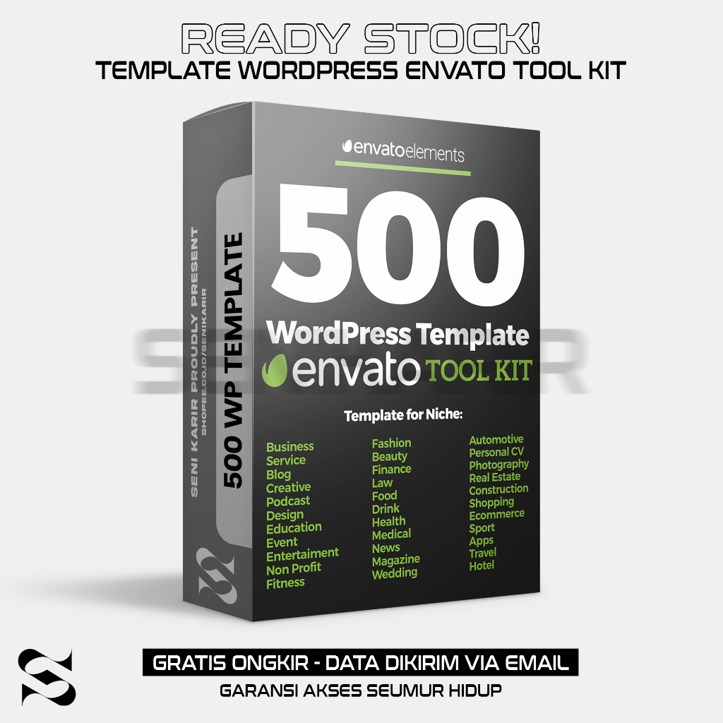 500++ Premium WordPress Elementor Template Kits - WP Template Kit Premium Lifetime