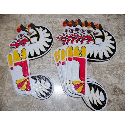 Jaranan Kepang Jathil / Kuda jathilan / Jaranan Jatilan / Kuda Jathilan Mainan anak tradisional