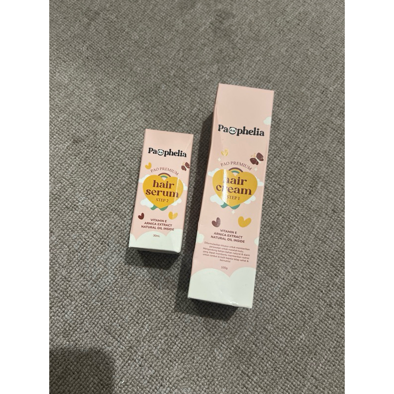 (NEW) PAO OBAT KUTU RAMBUT (1&2 SET) PAOPHELIA ASLI