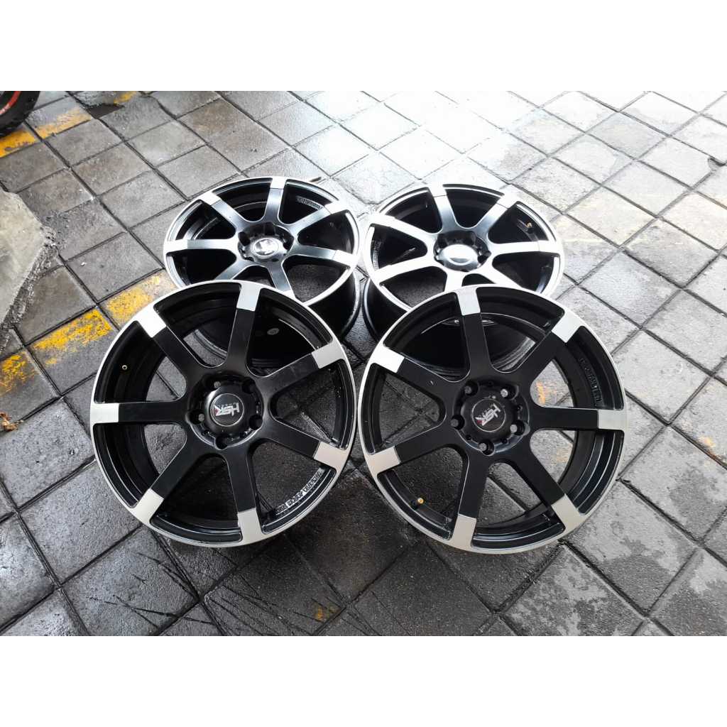 Velg Second Ring 17 Lebar 7,5 HSR Baut 4 Murah R17 Mobil XL-7 INNOVA XPANDER TERIOS BRV Dll