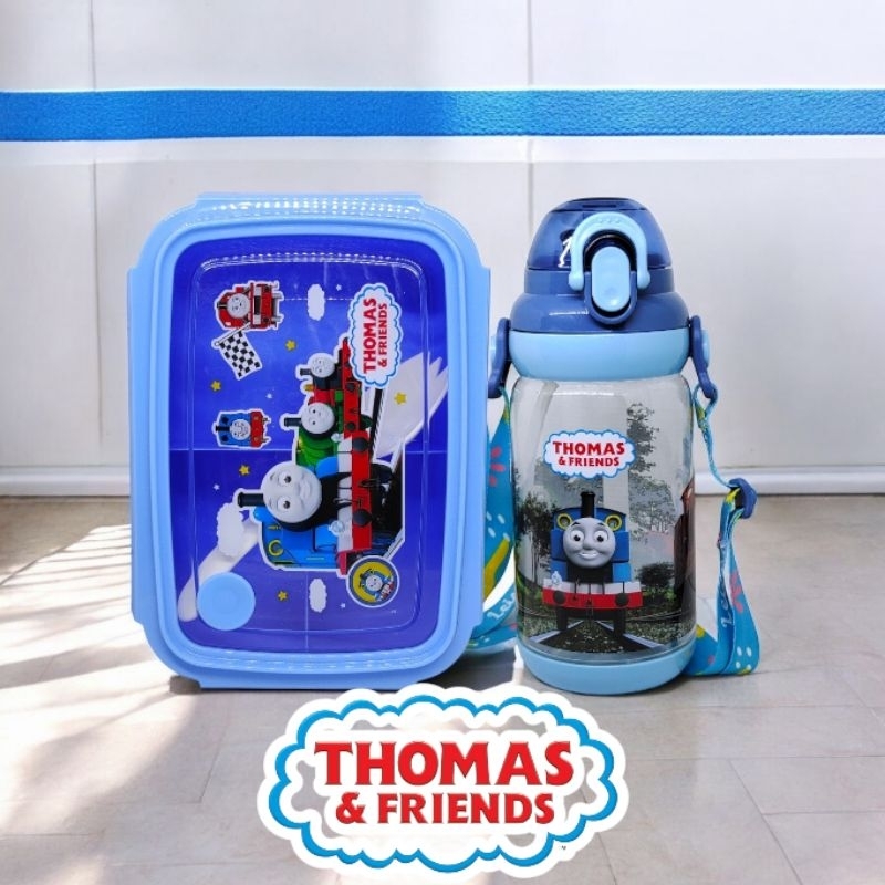 

shoppinghappyid Set Lunch Container Box Food Kotak Bekal Makan 800ml Anak Bottle Water Botol Air Minum 550ml Anak Sekolah TK SD Kindergarten School Disney Cowok McQueen Cars Cinnamoroll Morol Thomas Friends Spiderman Minecraft Labubu